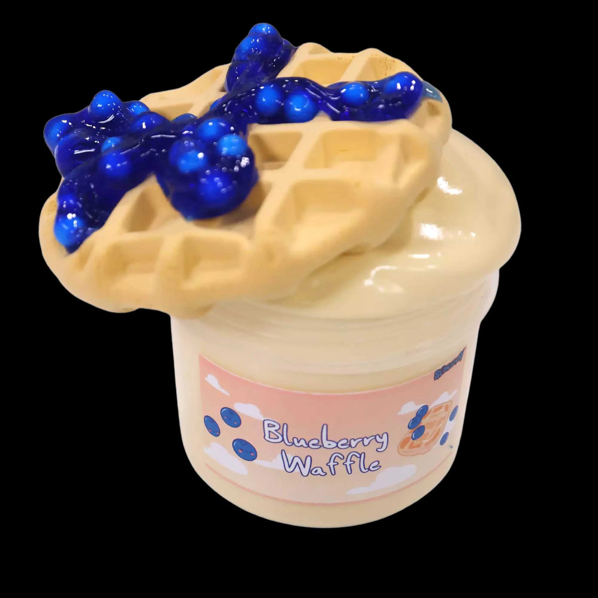 Blueberry Waffle Slime 8oz + 1oz Slimeatory
