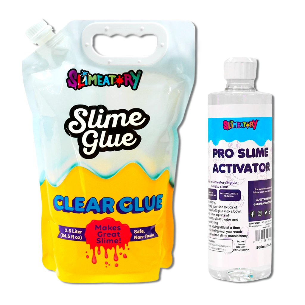 Curious Bud Slime Making Glue of 4 Bottles (110ml each) with 220ml Slime  Activator - Slime Making Glue of 4 Bottles (110ml each) with 220ml Slime  Activator . shop for Curious Bud