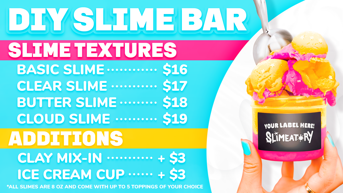 Finished custom DIY slime from Slimeatory
