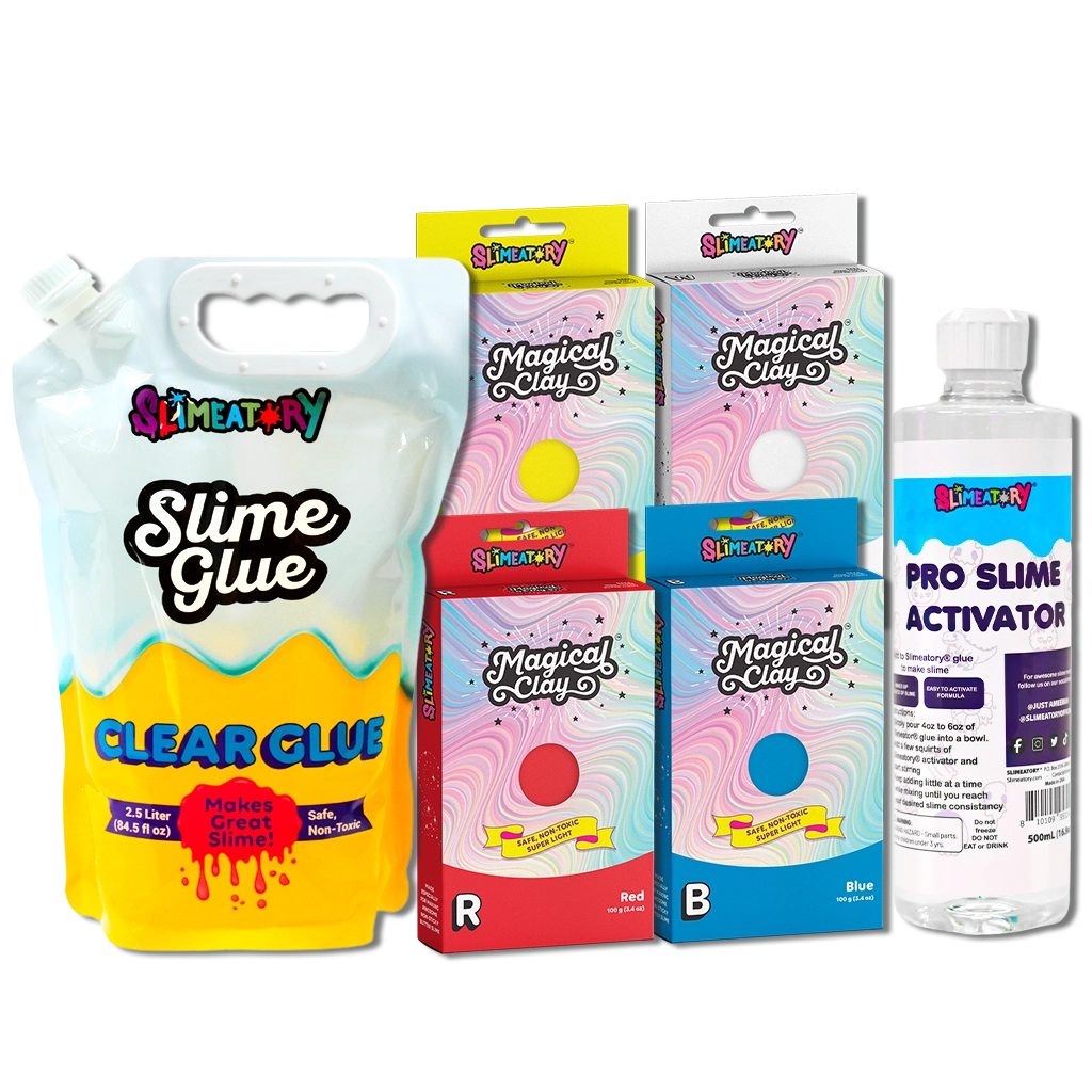 Curious Bud Slime Making Glue of 4 Bottles (110ml each) with 220ml Slime  Activator - Slime Making Glue of 4 Bottles (110ml each) with 220ml Slime  Activator . shop for Curious Bud