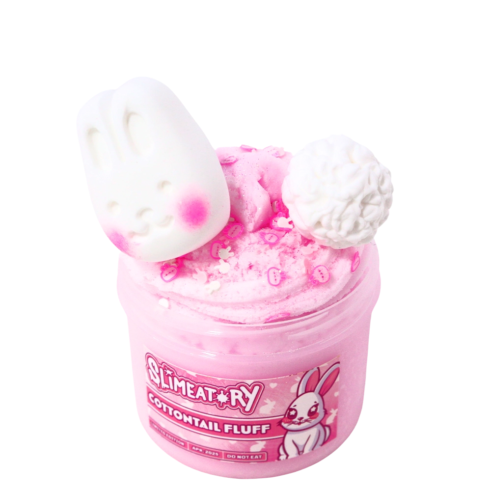 Slimeatory Slime Cottontail Fluff DIY Clay Kit 3