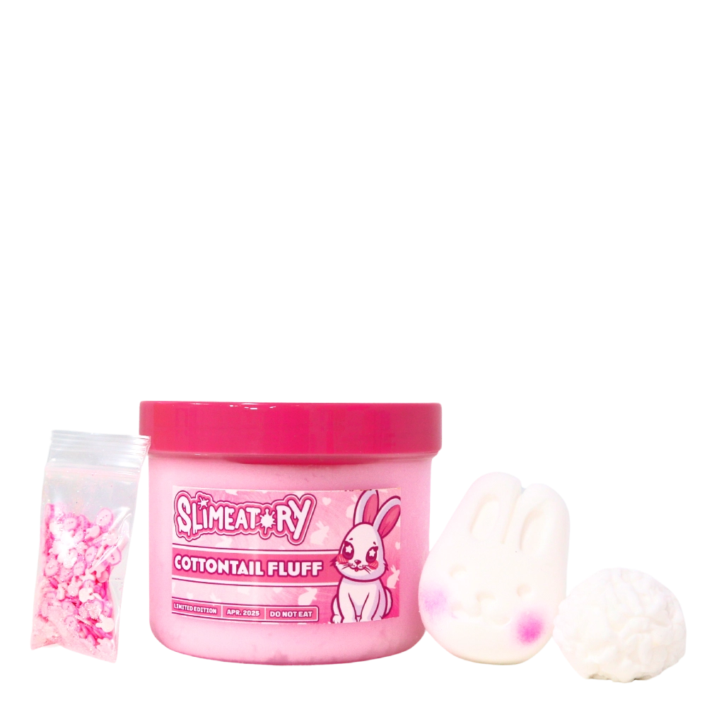 Slimeatory Slime Cottontail Fluff DIY Clay Kit 4