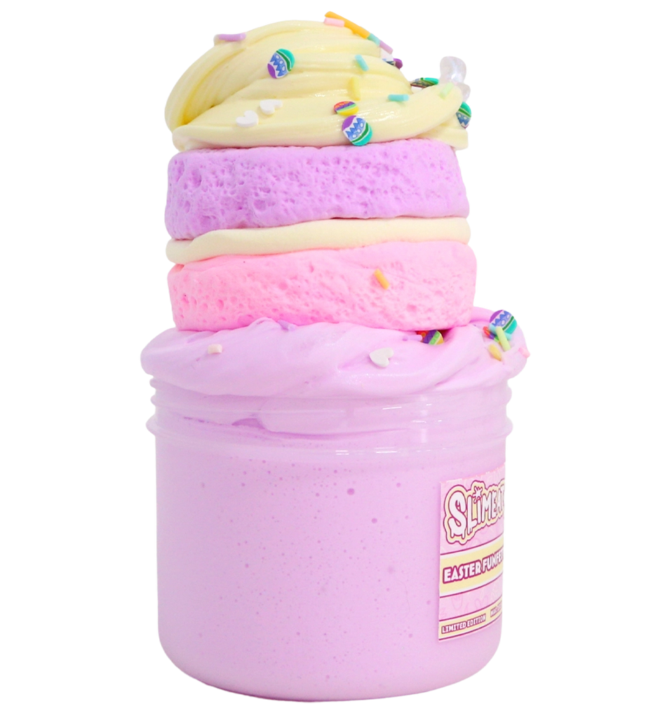 Slimeatory Slime Easter Funfetti Cake DIY Clay Kit 2