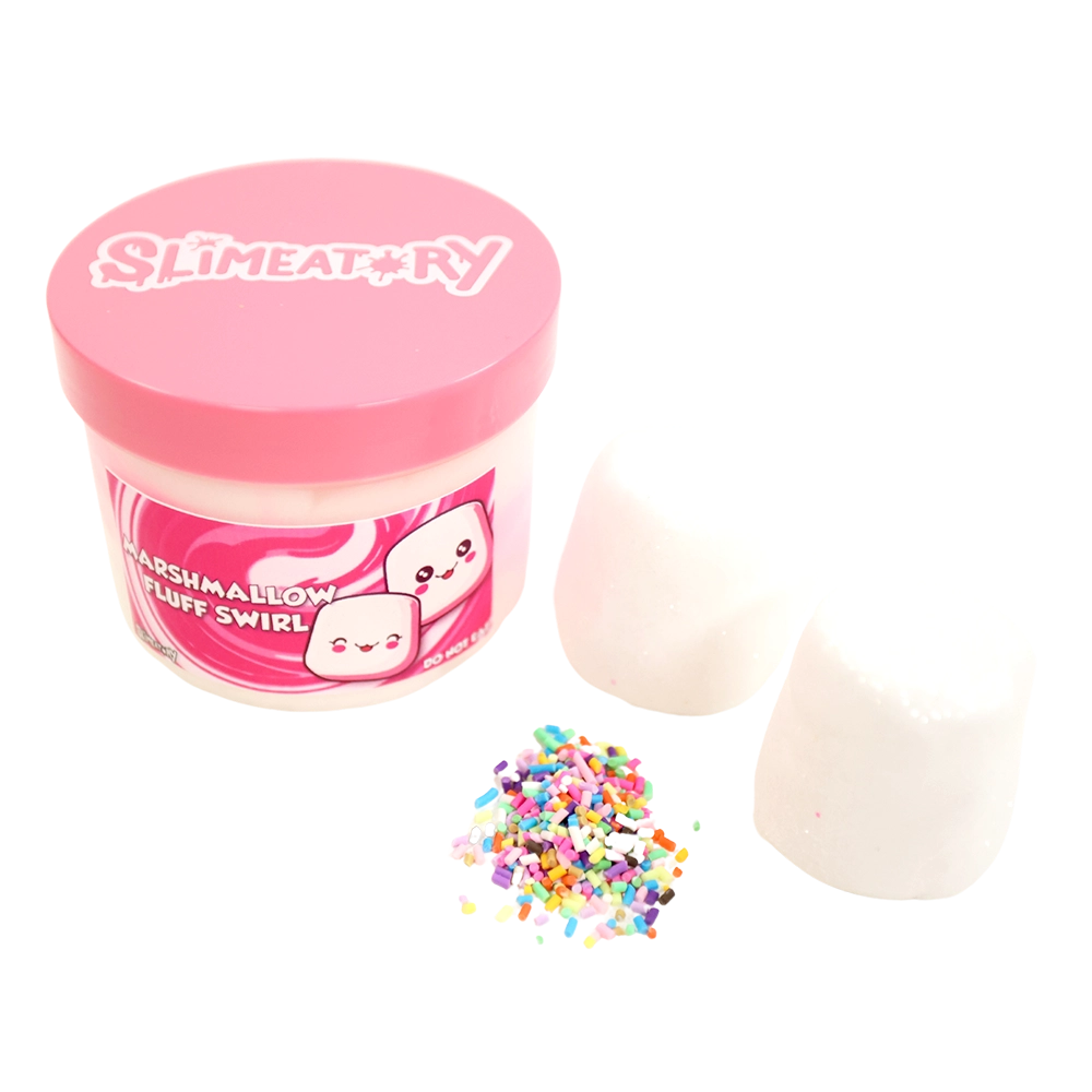 Marshmallow Fluff Swirl 8oz DIY Clay Kit – Slimeatory