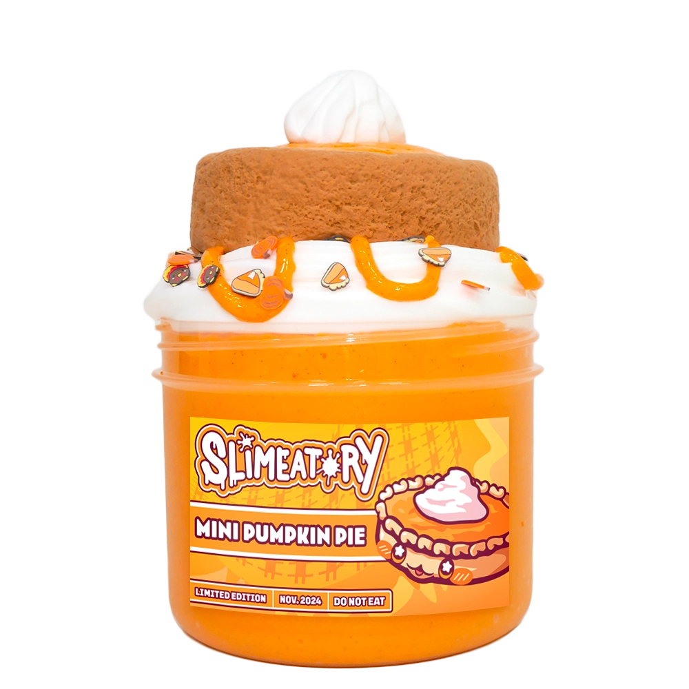 Mini Pumpkin Pie 8oz DIY Clay Kit – Slimeatory