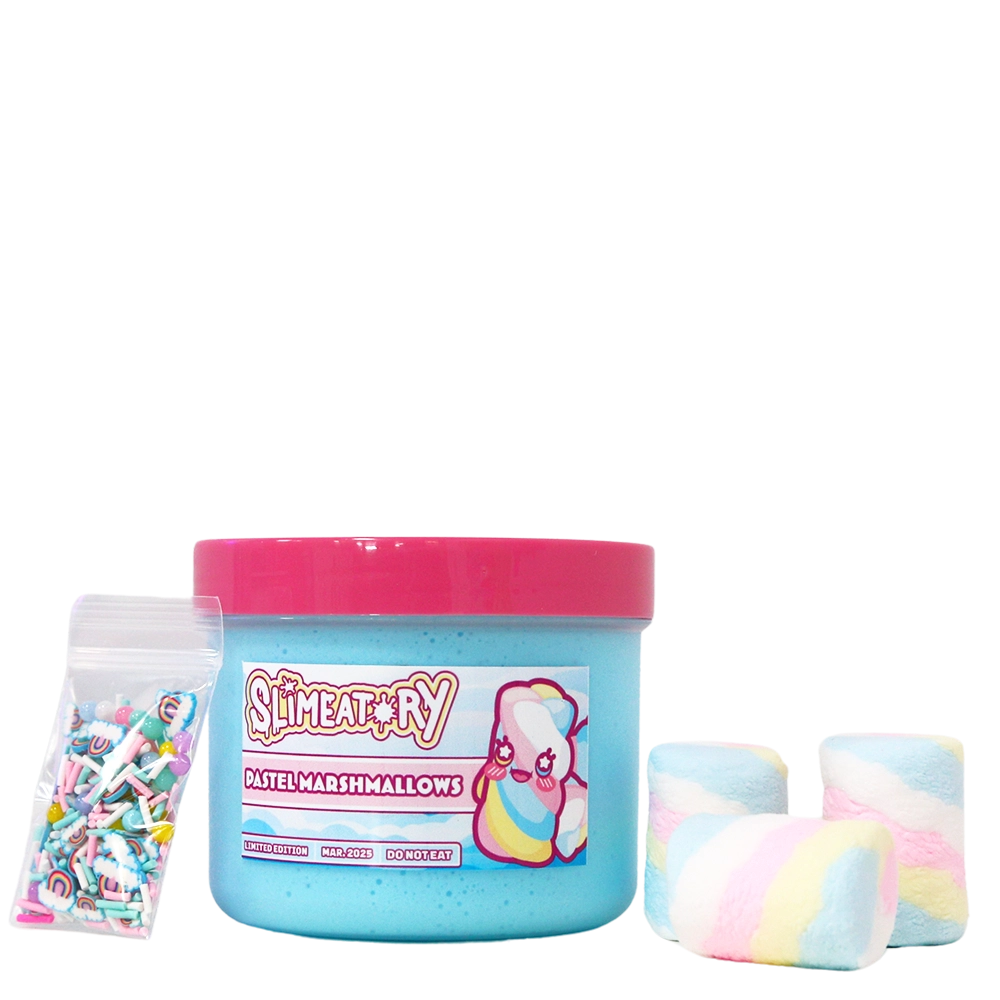Slimeatory Slime Pastel Marshmallows DIY Clay Kit 4