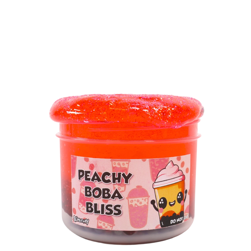 Peachy Boba Bliss 8oz – Slimeatory