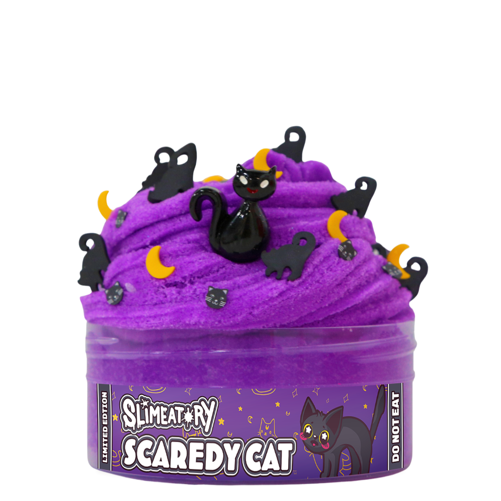Scaredy Cat Cloud Slime 8oz | Slimeatory