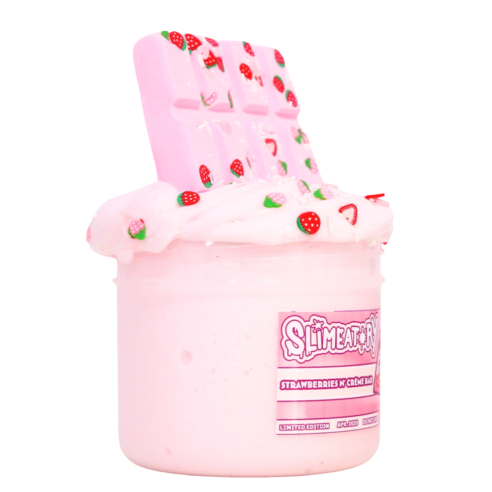 Slimeatory Slime Strawberries N' Crème DIY Clay Kit 2