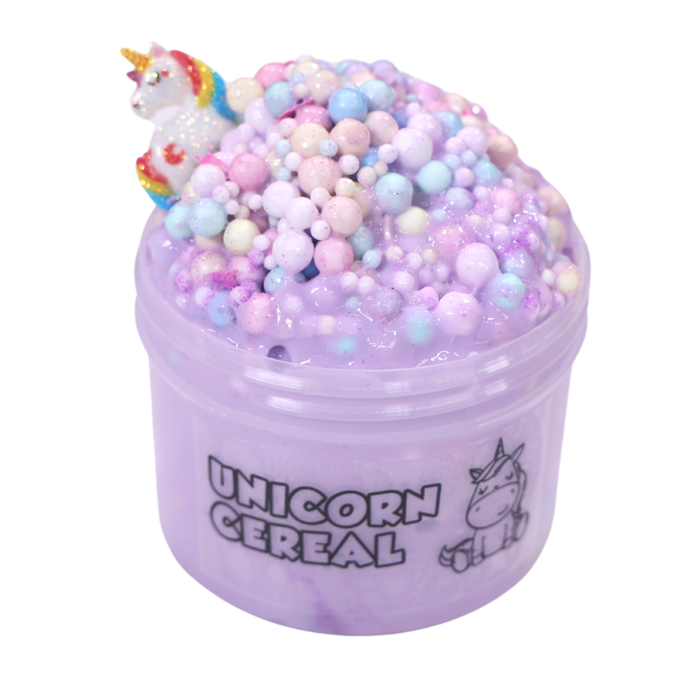 Unicorn Cereal Floam Slime 8oz